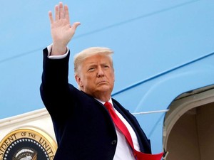 Tanpa Menyebut Biden, Ini Kata Trump dalam Pidato Perpisahan