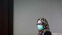 Ratu Atut menghadiri sidang peninjauan kembali (PK) di Pengadilan Tipikor Jakarta, Jalan Bungur Besar Raya, Jakarta Pusat, Rabu (20/1/2021).