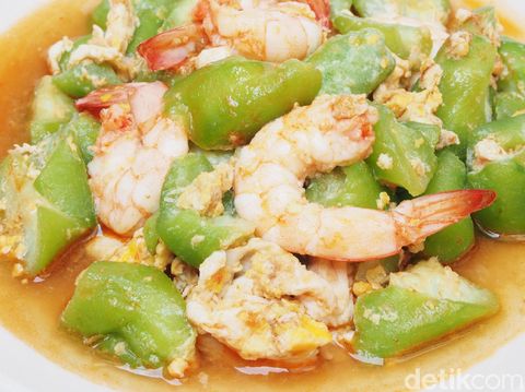 Resep Oyong Tumis Udang