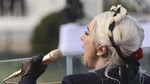 Aksi Lady Gaga di Pelantikan Joe Biden