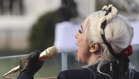 Gaga merupakan salah satu pesohor yang secara terbuka menyatakan dukungannya terhadap pasangan Biden-Harris sejak masa kampanye.