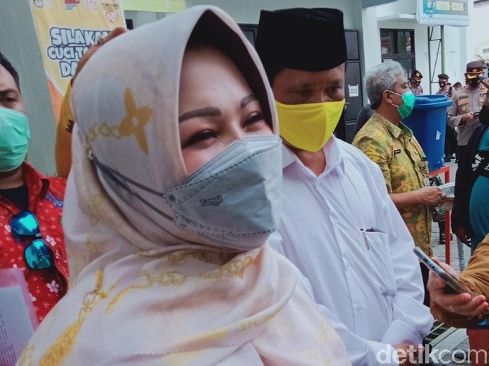 Bupati Klaten Sri Mulyani, Kamis (21/1/2021).