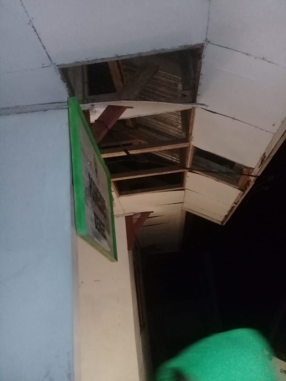 Dampak gempa bumi di Desa Bengkel Kecamatan Beo Kepulauan Talaut, Sulut. (Dok Badan Pengelola Perbatasan Kep Talaud)