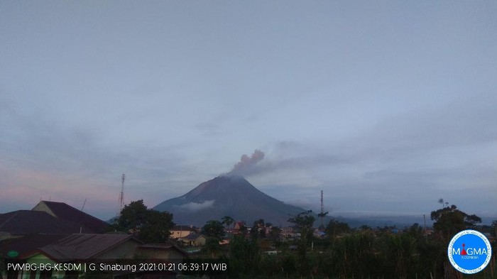 Erupsi Gunung Sinabung (dok. Istimewa)
