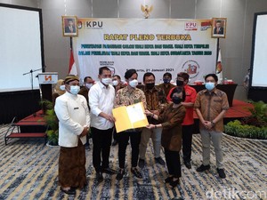 Sah! Gibran Rakabuming Ditetapkan Sebagai Wali Kota Solo Terpilih