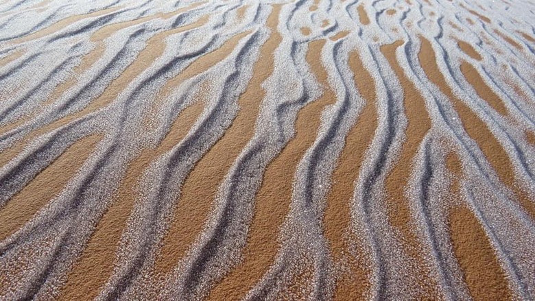 Gurun Sahara Gurun sahara bersalju di awal Januari 2021.