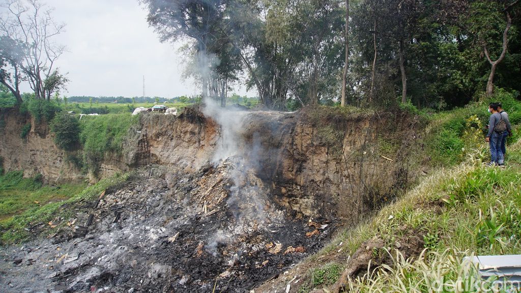 Ini Penampakan Lokasi Ledakan Keras yang Guncang Mojokerto