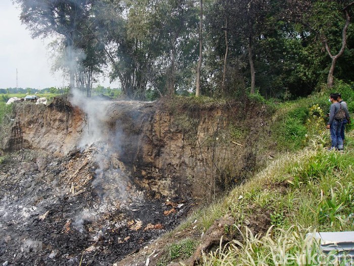 Ini Penampakan Lokasi Ledakan Keras yang Guncang Mojokerto