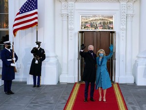 Pelantikan Joe Biden Tetap Semarak Meski Tanpa Kehadiran Trump