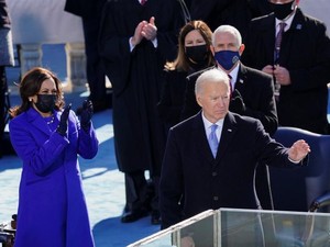 Resmi Dilantik, Joe Biden: Ini Hari Demokrasi, Bersejarah-Penuh Harapan