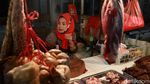 Keluh Kesah Pedagang di Pasar Bandung Gegara Harga Daging Sapi Naik