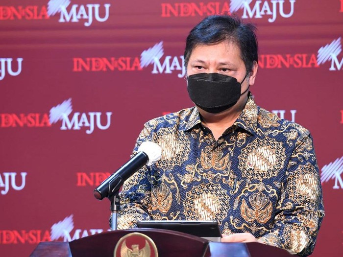 Ketua Komite Penanganan COVID-19 dan Pemulihan Ekonomi Nasional Airlangga Hartarto