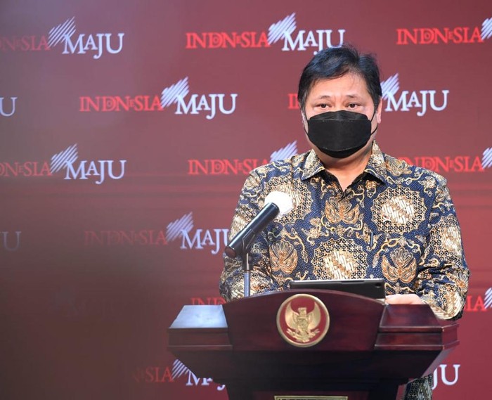 Ketua Komite Penanganan COVID-19 dan Pemulihan Ekonomi Nasional Airlangga Hartarto