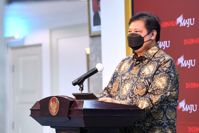 Ketua Komite Penanganan COVID-19 dan Pemulihan Ekonomi Nasional Airlangga Hartarto