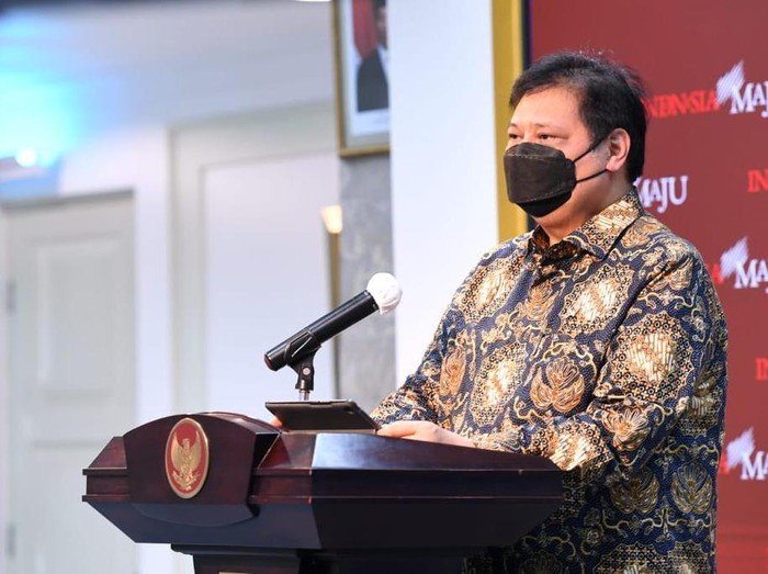 Ketua Komite Penanganan COVID-19 dan Pemulihan Ekonomi Nasional Airlangga Hartarto