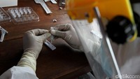 Setelah menjalani tes swab antigen, para pengungsi selanjutnya dibawa ke Solo Techno Park (STP) sebagai tempat tinggal sementara.