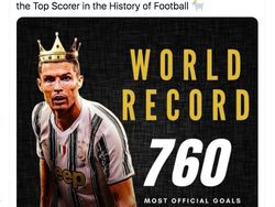 Ronaldo Pencetak Gol Terbanyak Hebohkan Linimasa