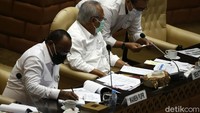 Dalam rapat kali ini kedua belah pihak mengagendakan evaluasi pelaksanaan anggaran dan program kerja Kementerian PUPR 2021.