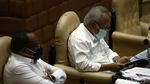 Momen Menteri PUPR Raker dengan Komisi V