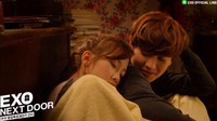 Kebersamaan Moon Ga Young dengan Park Chanyeol di web series EXO Next Door. (Foto: dok. Naver) 
