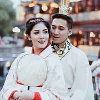 Nindy dan Askara kerap melakukan liburan mewah ke luar negeri. Foto: Instagram