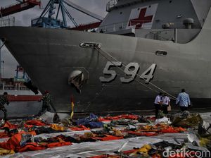 Foto: Operasi SAR Pesawat Sriwijaya Air SJ182 Dihentikan