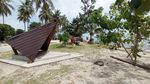 Bangunan Lucu Ini Percantik Pantai Karapyak Pangandaran