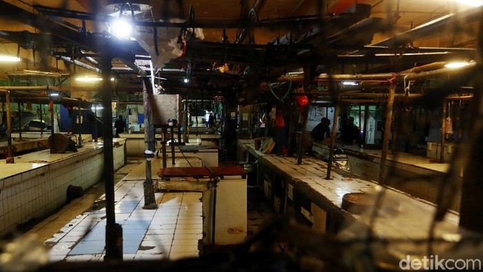 Pasar Palmerah Sepi Gagara Pedagang Daging Mogok Jualan Pedagang daging melakukan mogok jualan hingga beberapa hari ke depan. Pasar Palmerah pun tampak sepi gegara sejumlah pedagang daging mogok jualan.