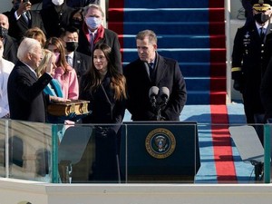 Pelantikan Joe Biden dalam Rangkaian Foto