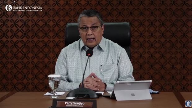 Pengumuman Hasil Rapat Dewan Gubernur (RDG) Bulanan BI. (Tangkapan layar youtube Bank Indonesia)