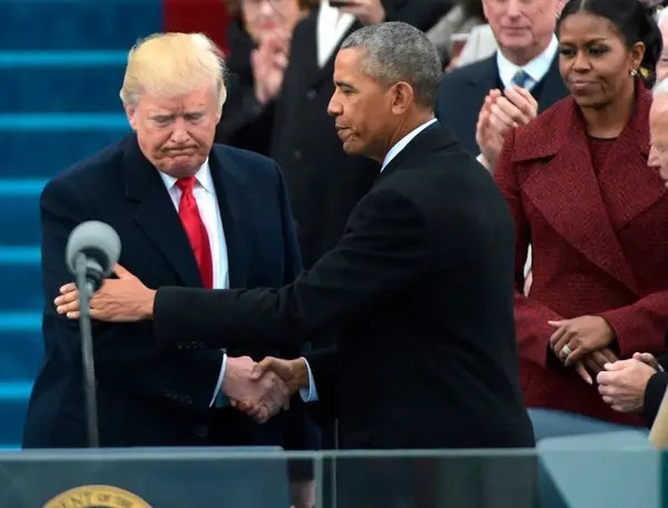 potret beda pelantikan presiden AS trump dan biden potret beda pelantikan presiden AS trump dan biden