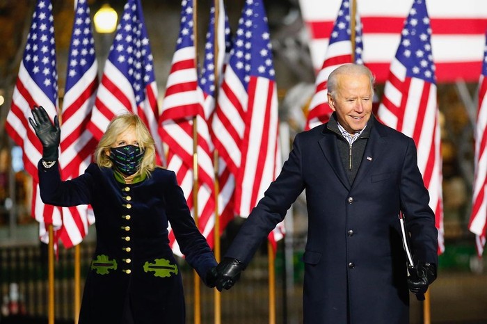 Presiden AS Joe Biden dan istri