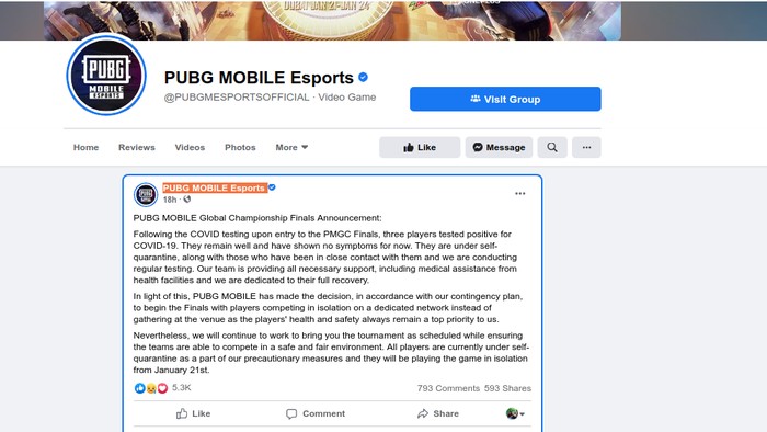 PUBG MOBILE Esport