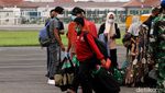 Pengungsi Gempa Sulbar Tiba di Bandara Adi Soemarmo Solo