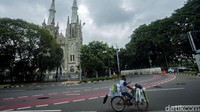 Selama pengerjaan terowongan silaturahmi ini, lalu lintas di sekitar lokasi akan ditutup.