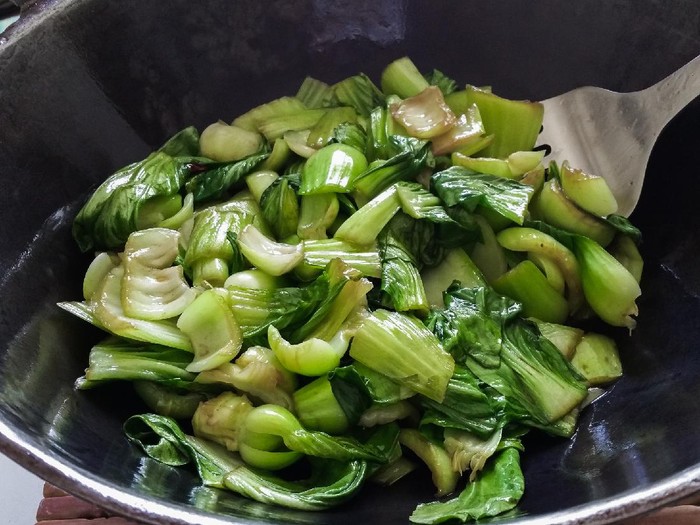 Tumis Bokchoy Saus Tiram Tumis Bokchoy Saus Tiram