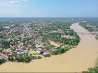 Banjir Di Aceh Tamiang Meluas, 4.147 Warga Mengungsi