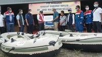 Kebutuhan mendesak saat ini yang BPBD perlukan adalah perahu karet untuk membantu menyalurkan bantuan dan evakuasi warga di tengah kondisi volume air tinggi di sejumlah daerah.