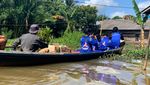 Distribusi Bantuan untuk Korban Banjir Kalsel