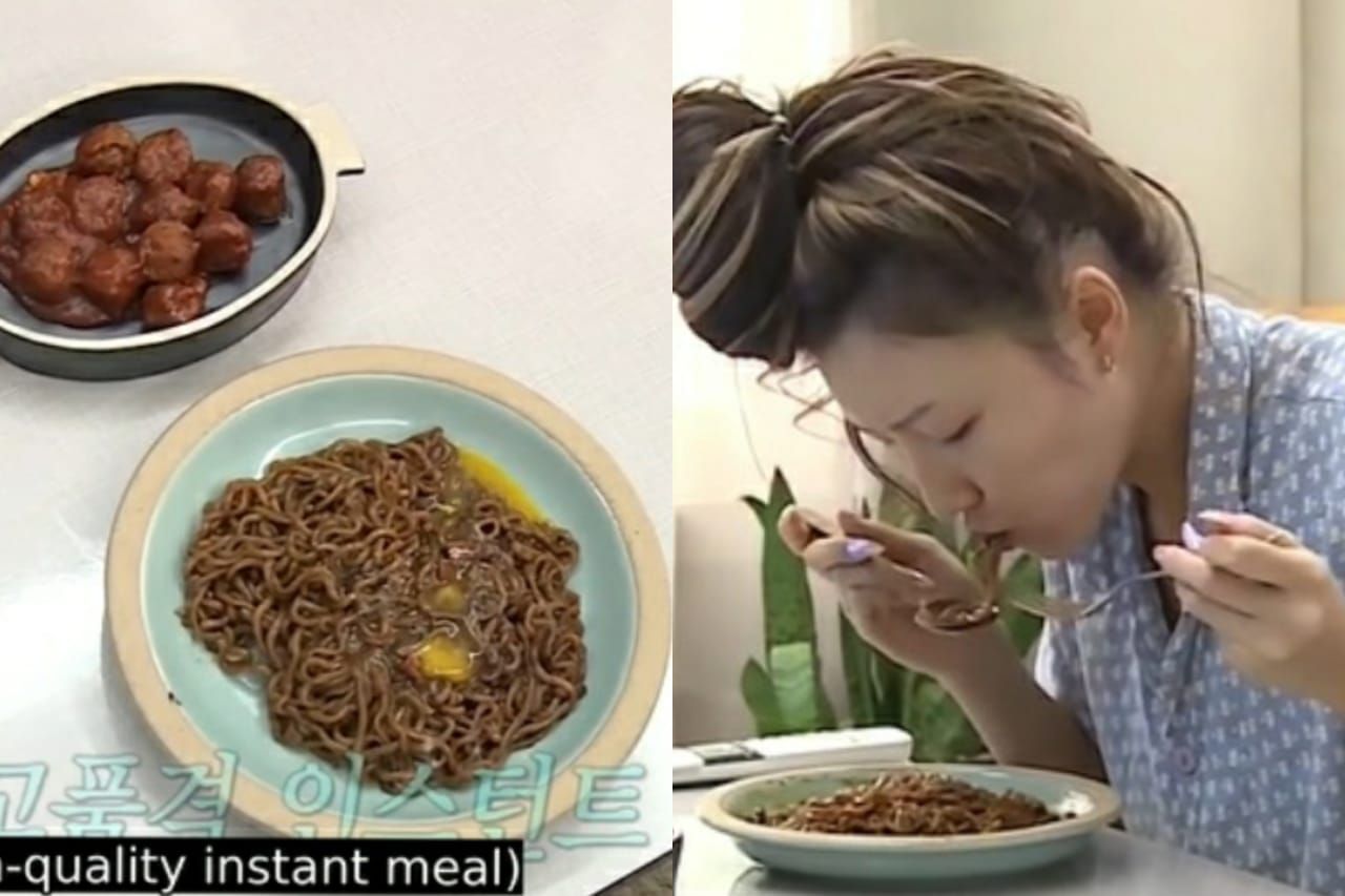 Idol Korea Mukbang  Jajangmyeon