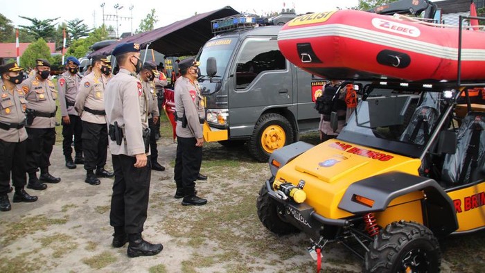 Kapolda Kalteng Irjen Dedi Prasetyo cek kesiapan sarpras untuk tanggulangi bencana
