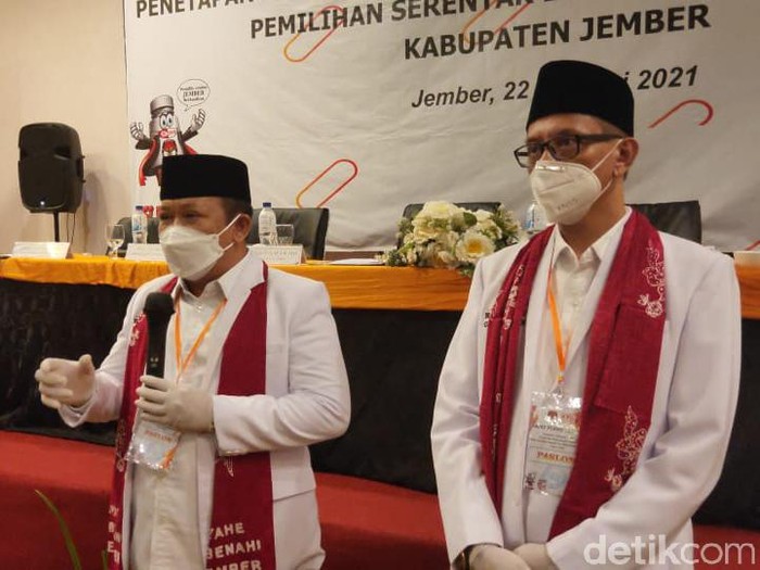 KPU Tetapkan Hendy-Gus Firjaun Cabup-Cawabup Jember Terpilih