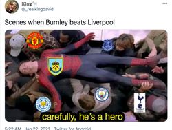 Meme Liverpool Keok dari Tim Gurem, Bikin Ngakak