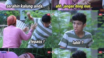 Penjambretnya pun bingung. Foto: Instagram.com/aditprakarya