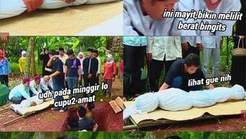 Lemah semuanya! Foto: Instagram.com/aditprakarya