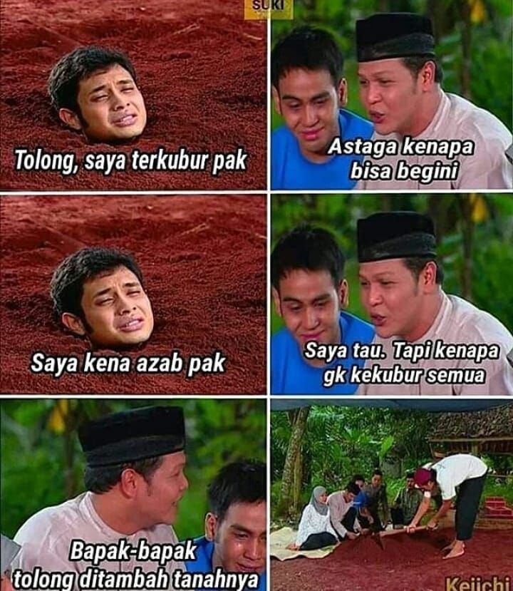 10 Meme Lucu  Sinetron Azab Gak Ada Akhlak Bikin Ngakak 