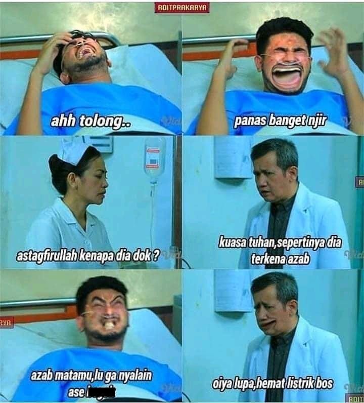 Meme lucu sinetron azab