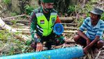 Penampakan Benda Mirip Rudal yang Ditemukan di Anambas