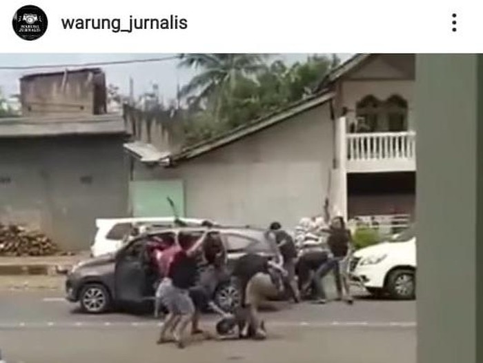 Penangkapan perampok yang gasak Rp 561 juta di Semarang, Jumat (22/1/2021).