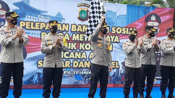 Polda Metro Jaya kirim bantuan untuk korban bencana alam Sulbar dan Kalsel